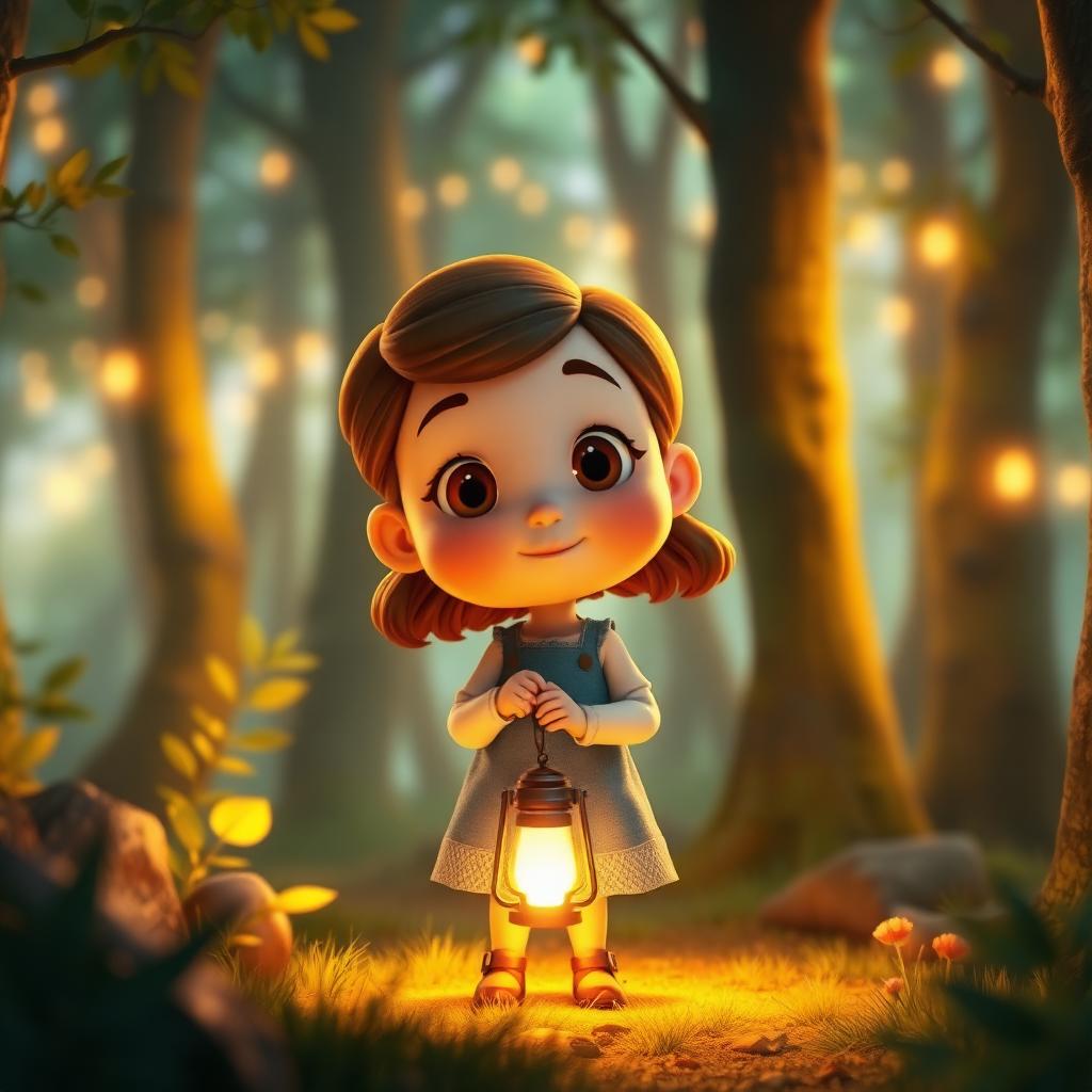 3D storybook art style example